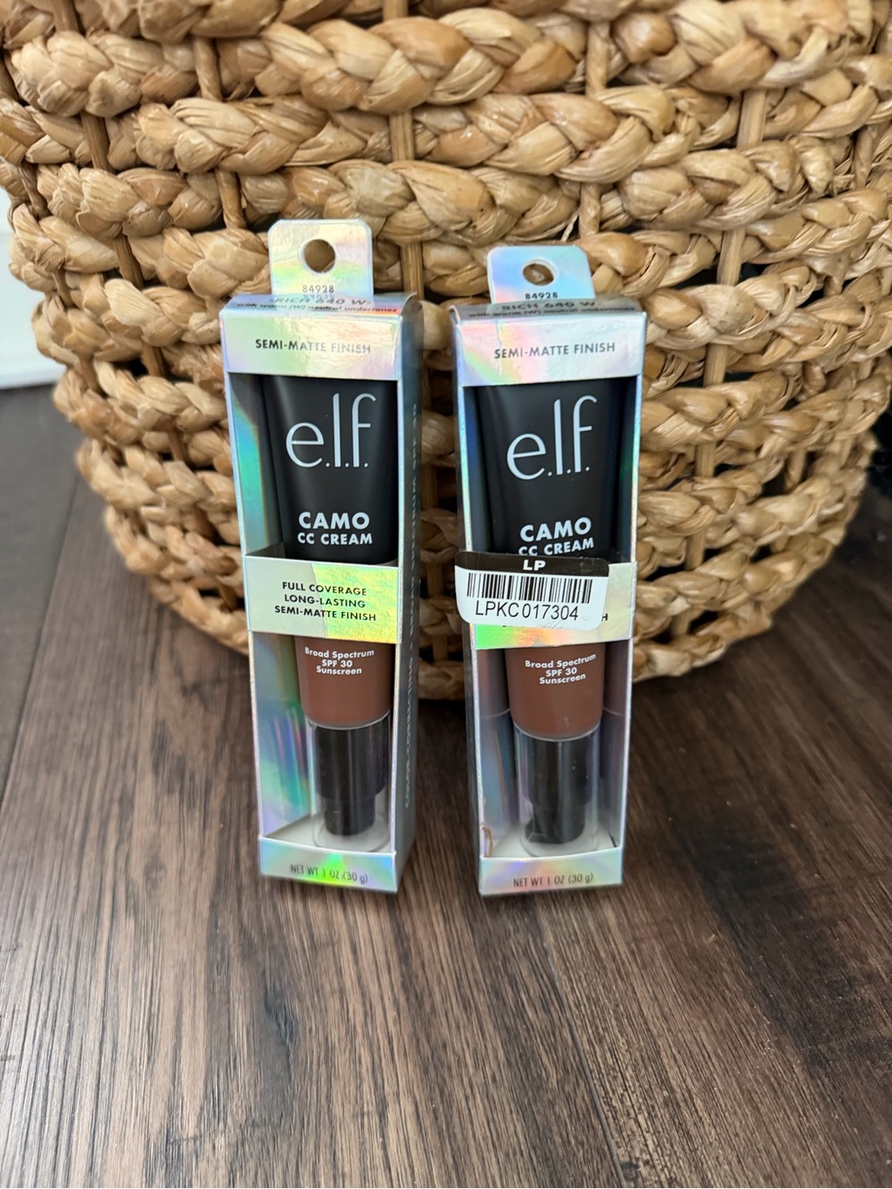 e.l.f. Camo CC
Cream - 640 W
Rich set of 2 brand new boxes